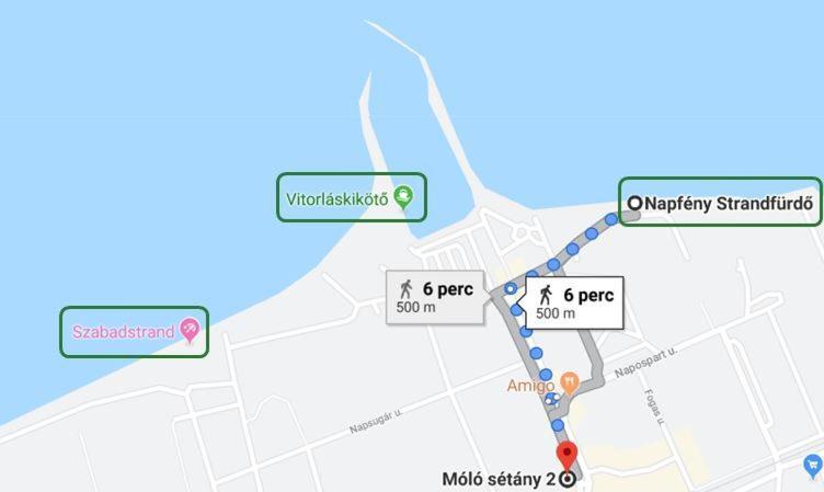 Lido Riviera, Relux Apartman Балатонлеле Екстериор снимка